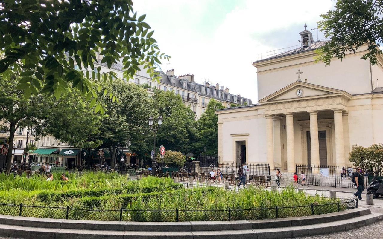 Studio Moderne Au Coeur De Paris Batignolles Exteriör bild